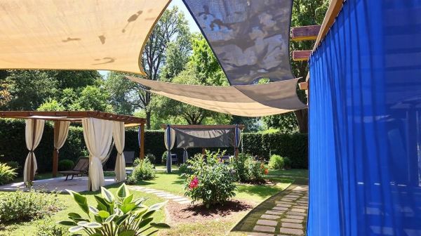 Las mejores opciones de telas para sombra para tu jardín